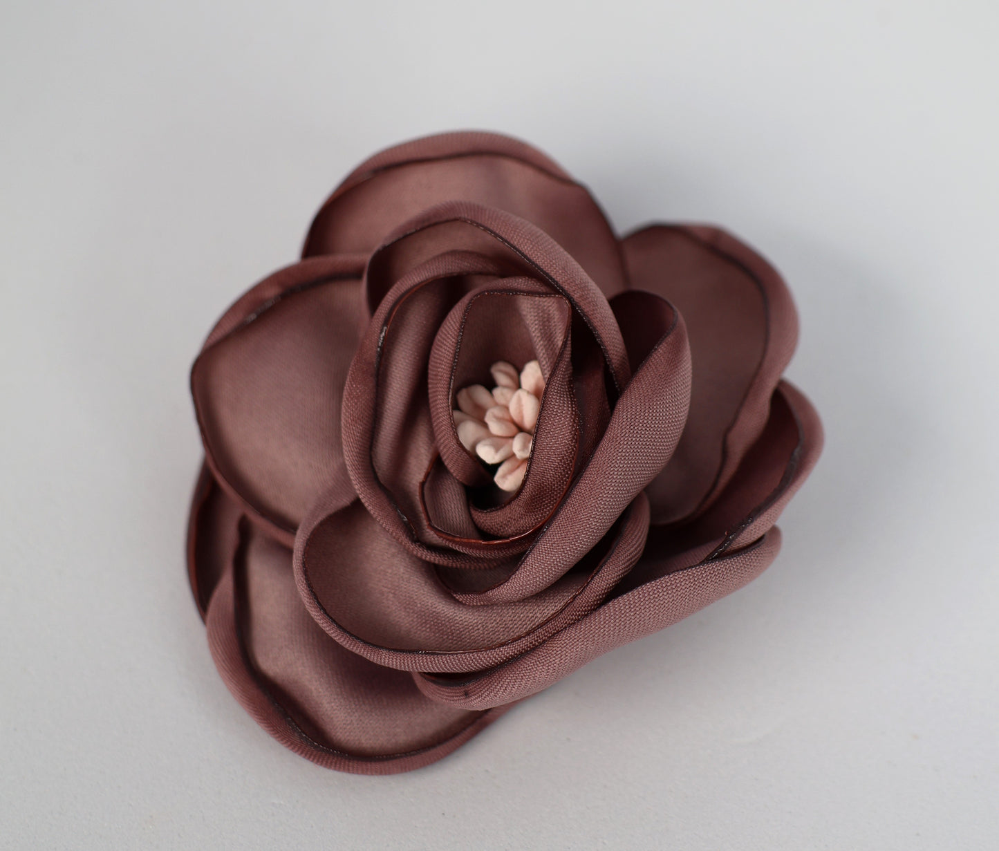 Mauve - Thea 3D Satin Flower Applique