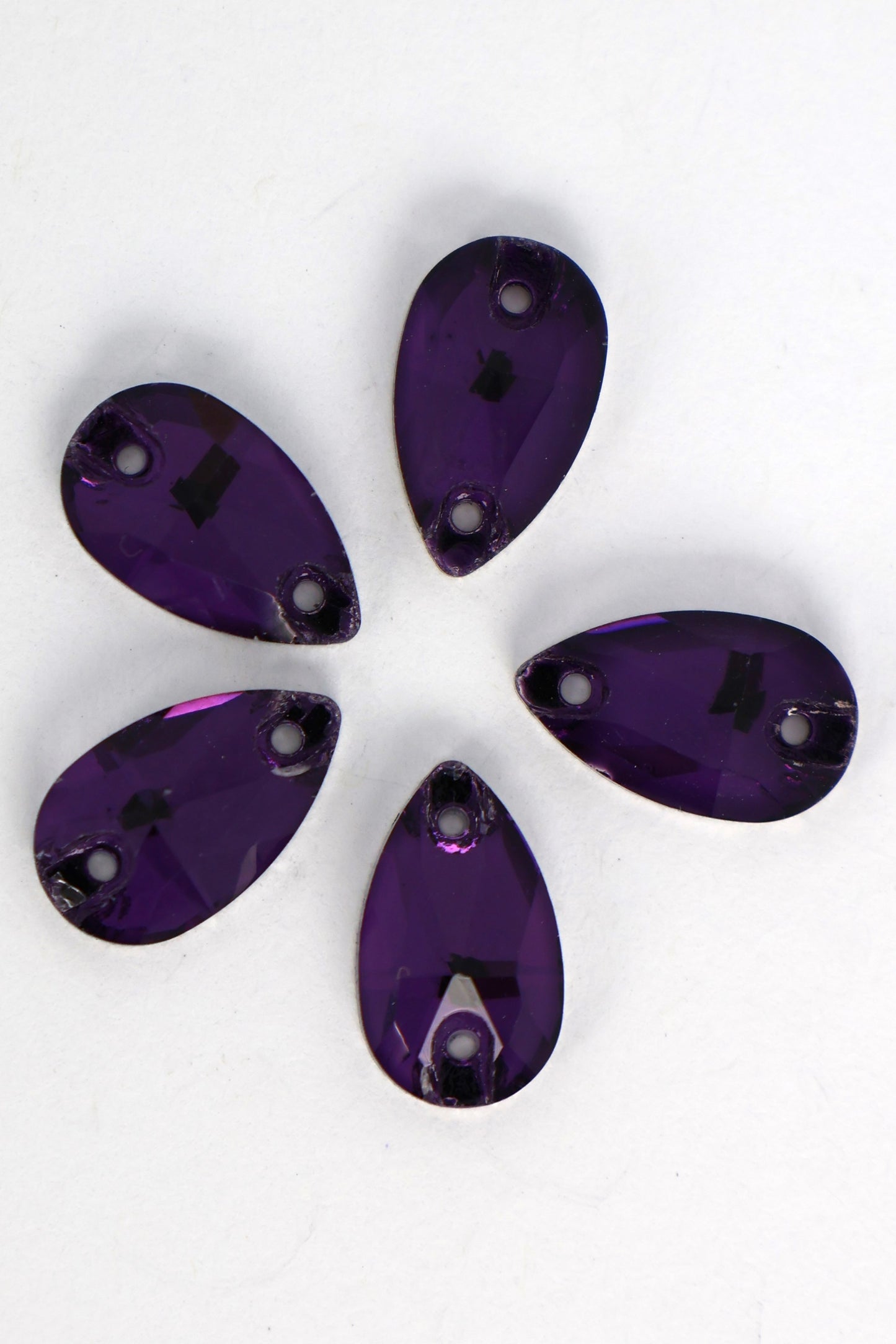 Dark Amethyst Teardrop