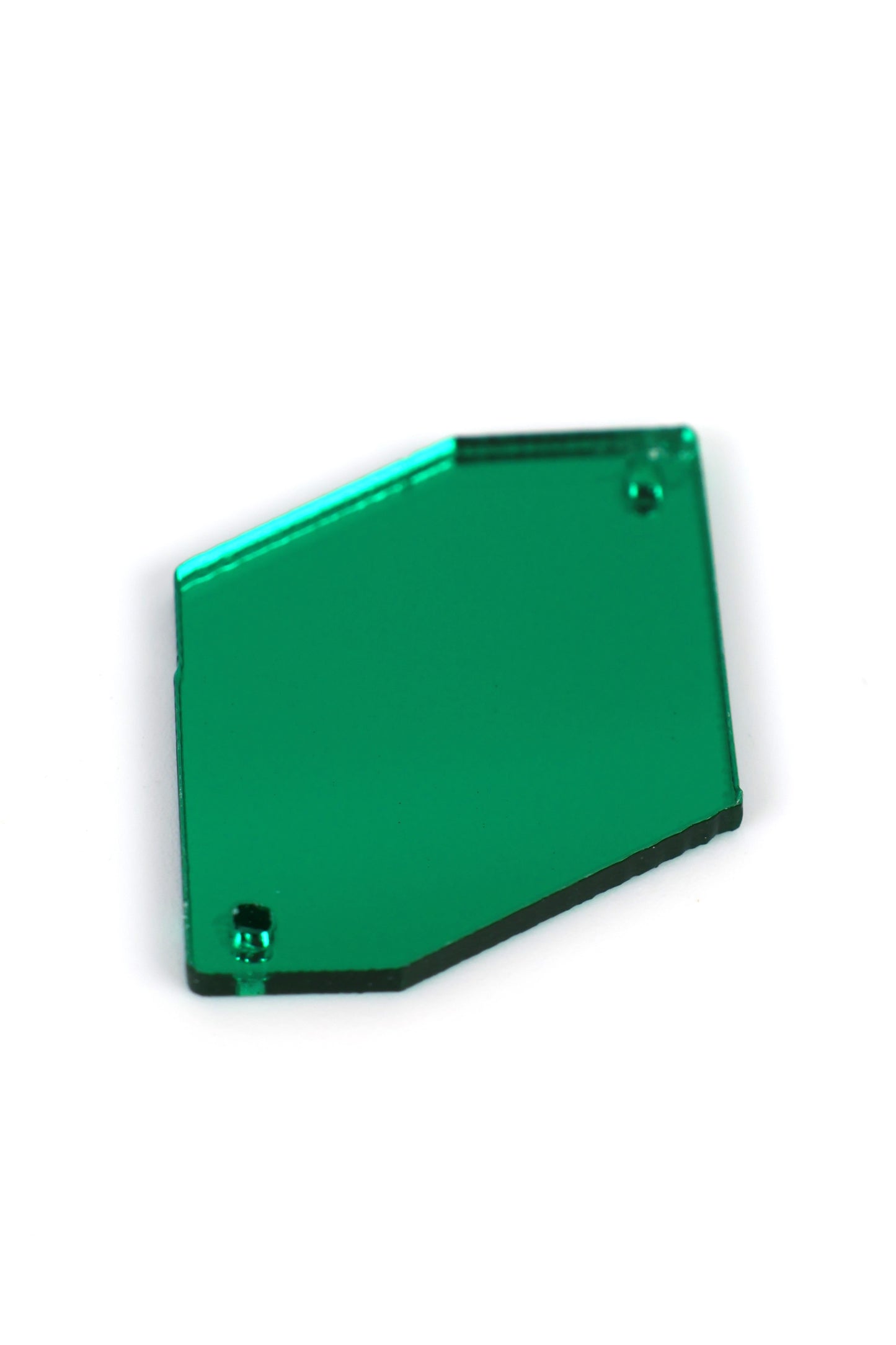 Green Acrylic Mirror Shards