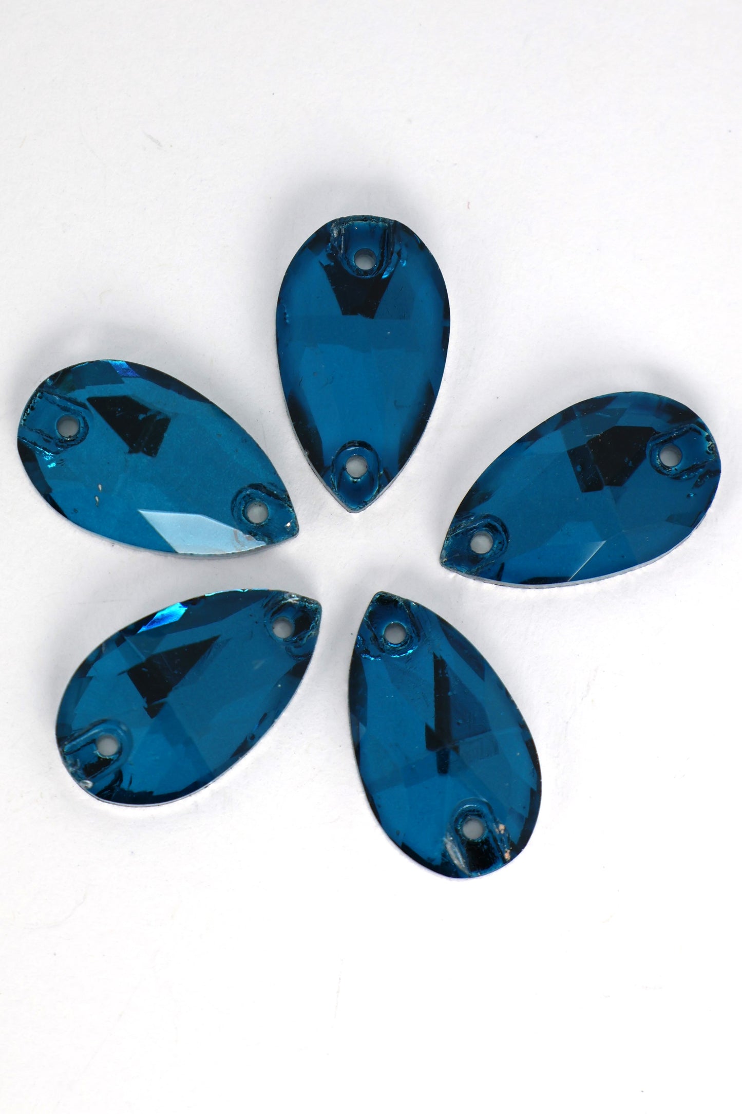Peacock Blue Teardrop