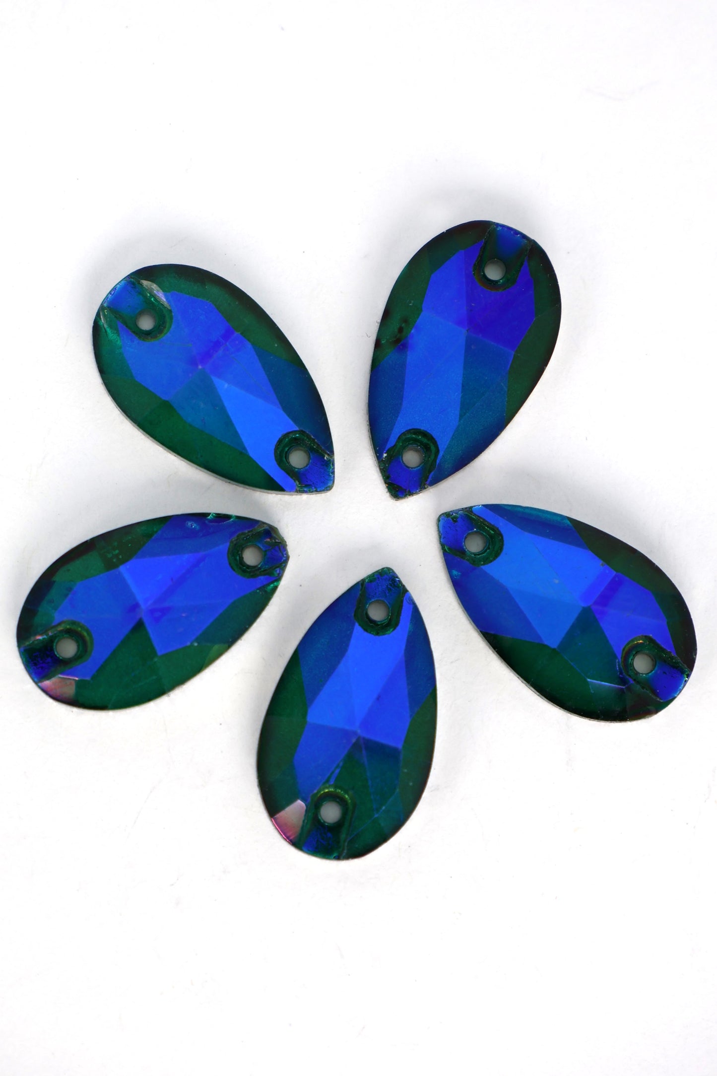 Blue Zircon AB Teardrop