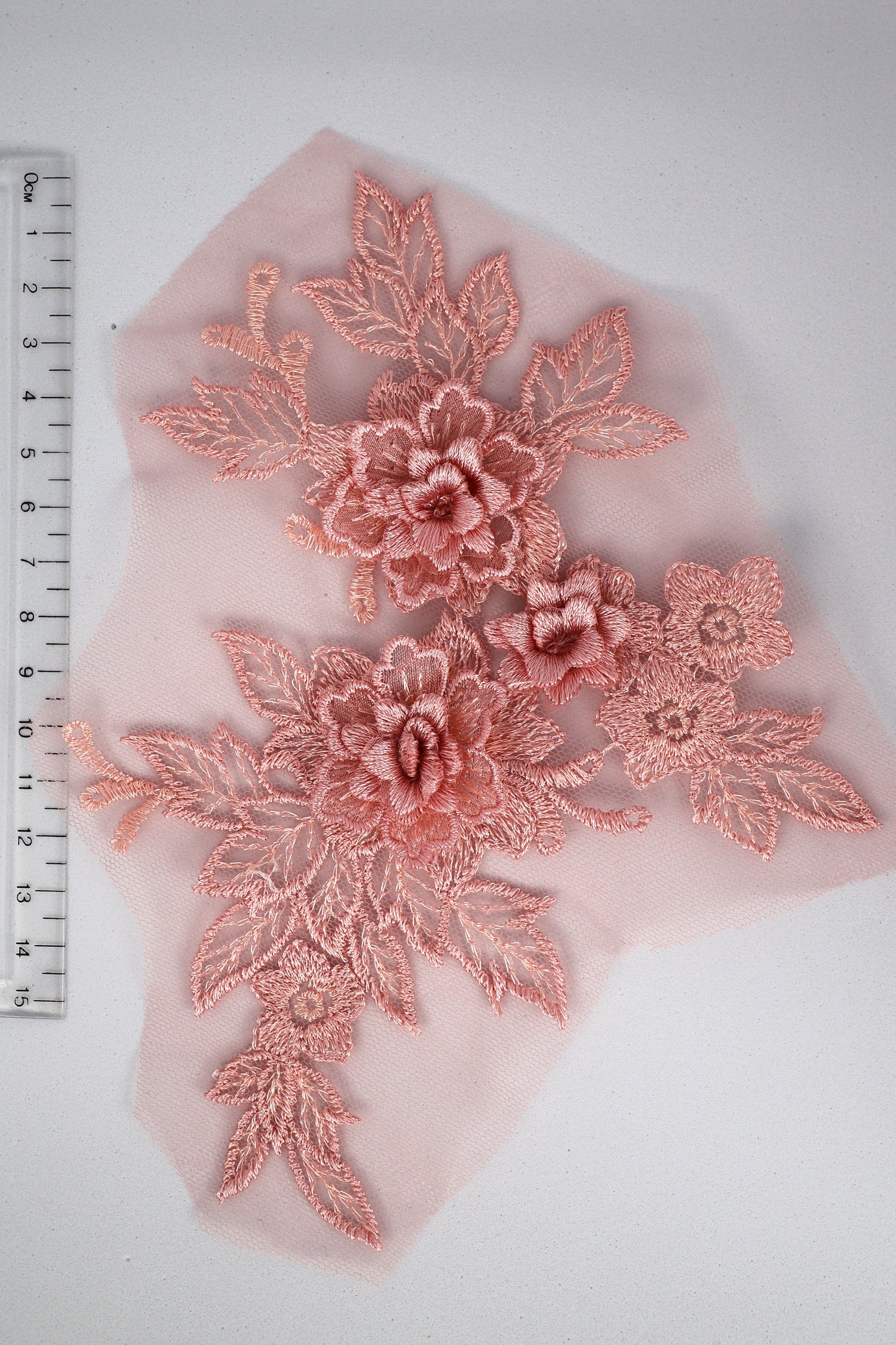 Daria 3D Lace Floral Appliques