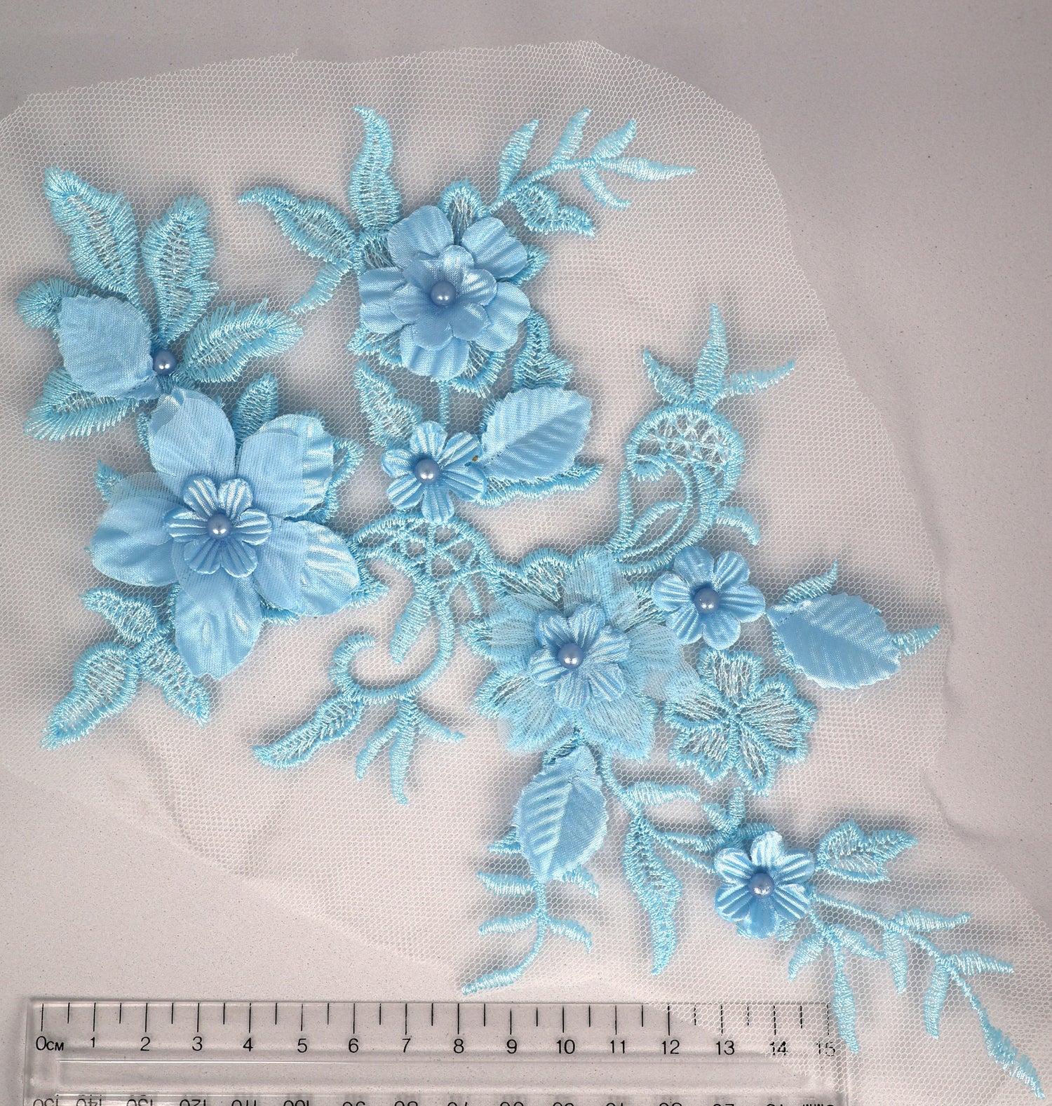 Ivy 3D Floral Lace Appliques