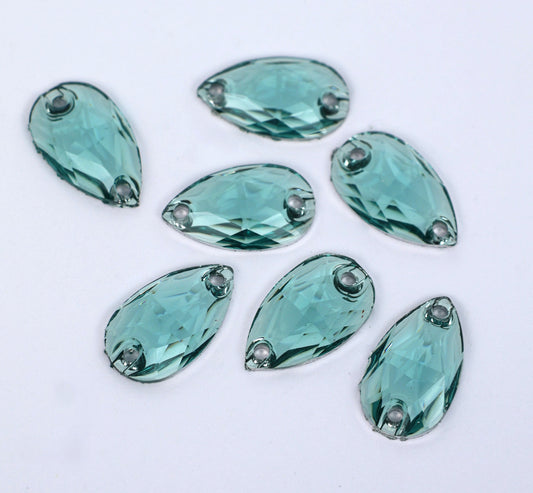 Aquamarine Teardrop Shape (Resin)