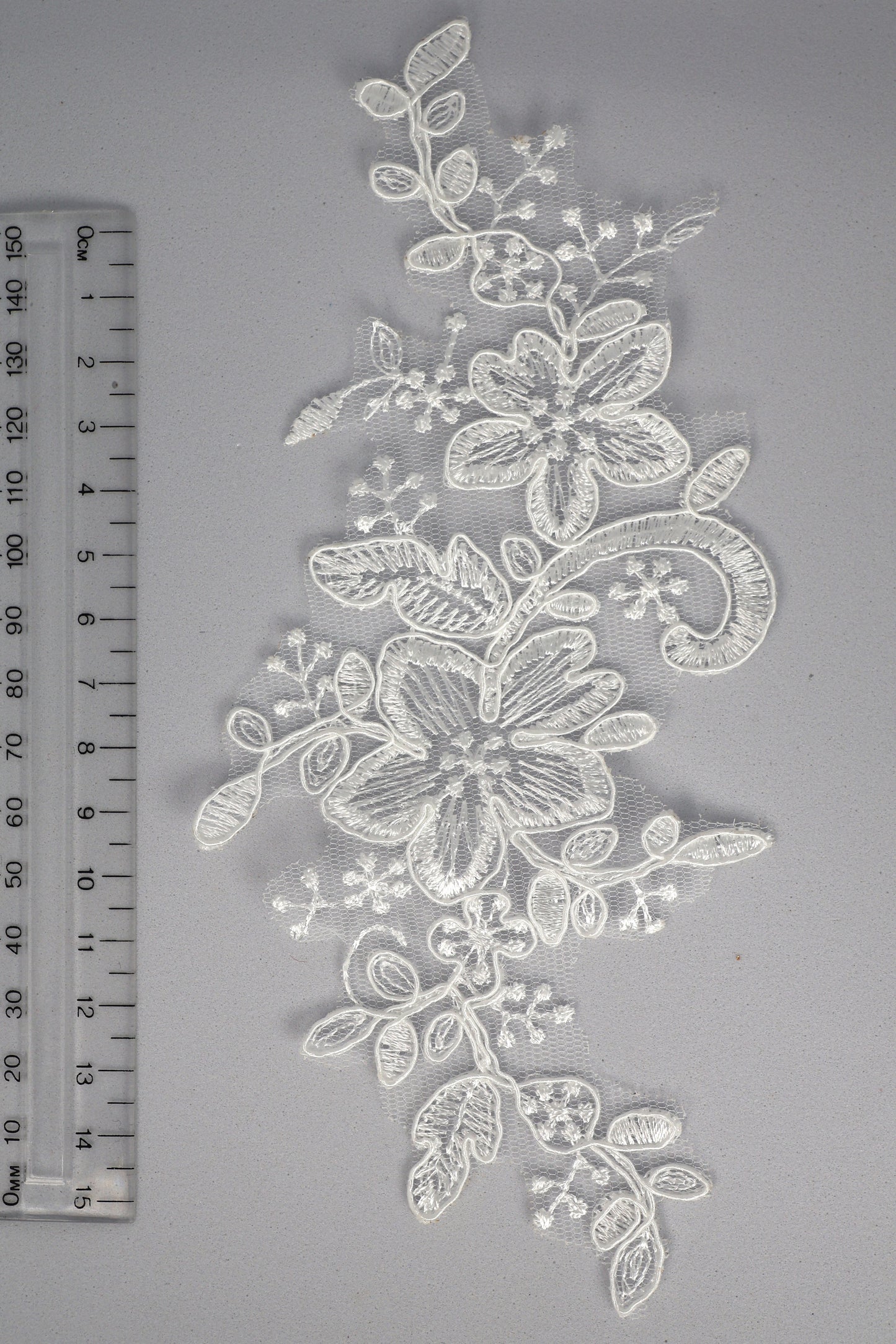 Off White - Alba Lace Floral Applique