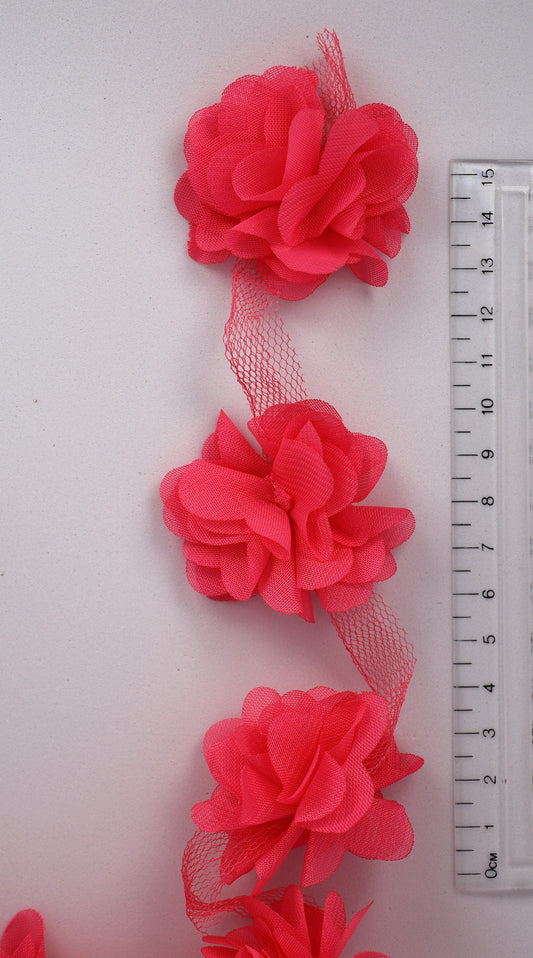 Rose - Blossom 3D Flower Applique
