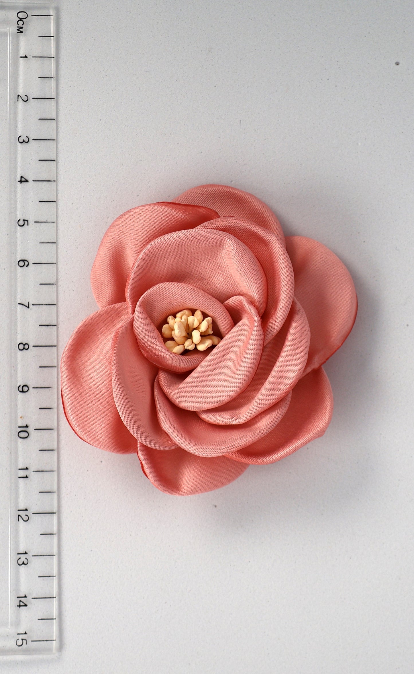 Dusty Pink - Thea 3D Satin Flower Applique