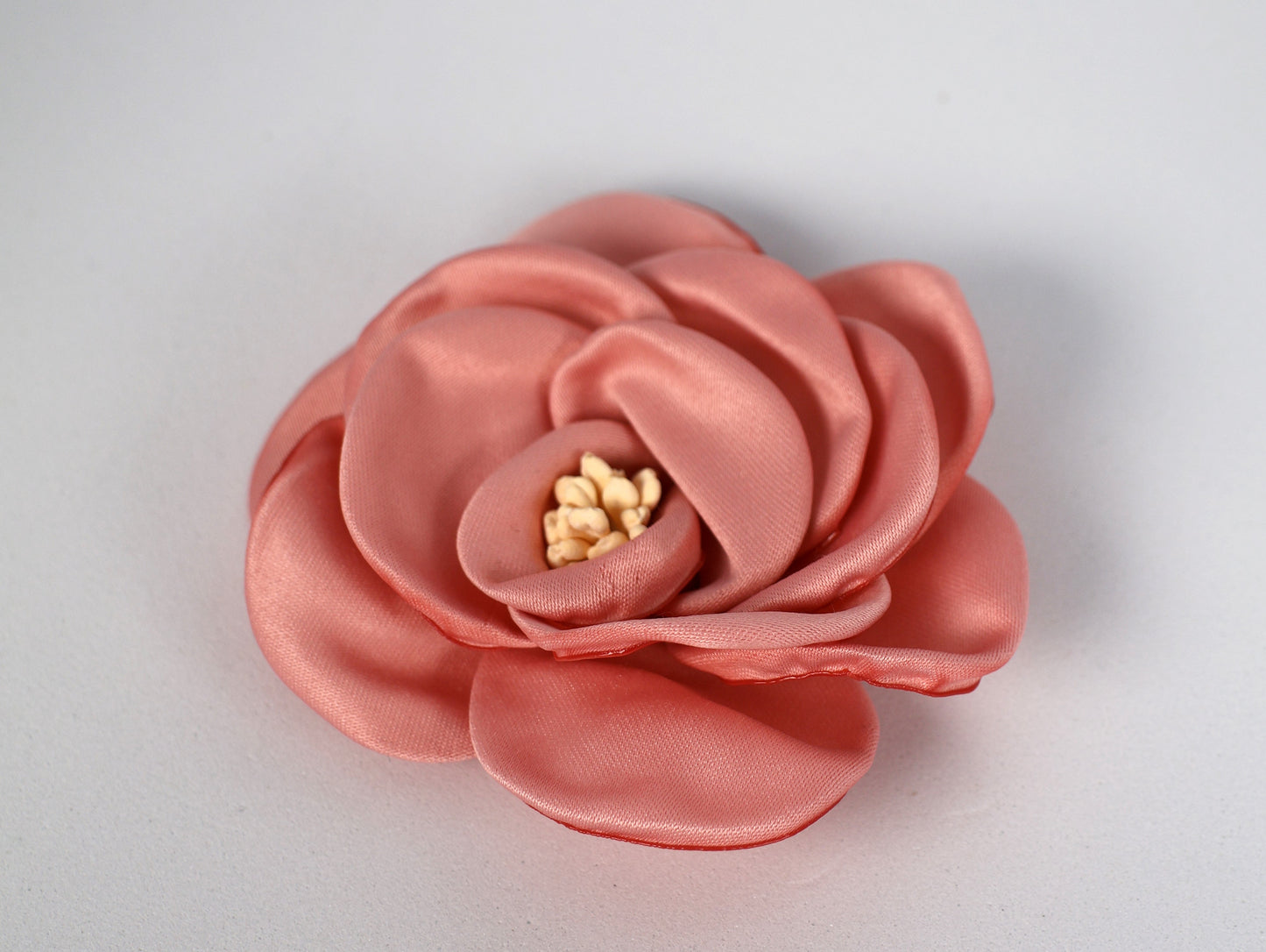 Dusty Pink - Thea 3D Satin Flower Applique