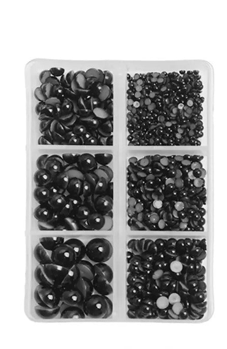 Black Half Pearl Grid Pack