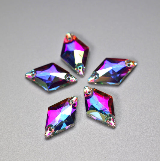 Crystal AB Diamond Shape