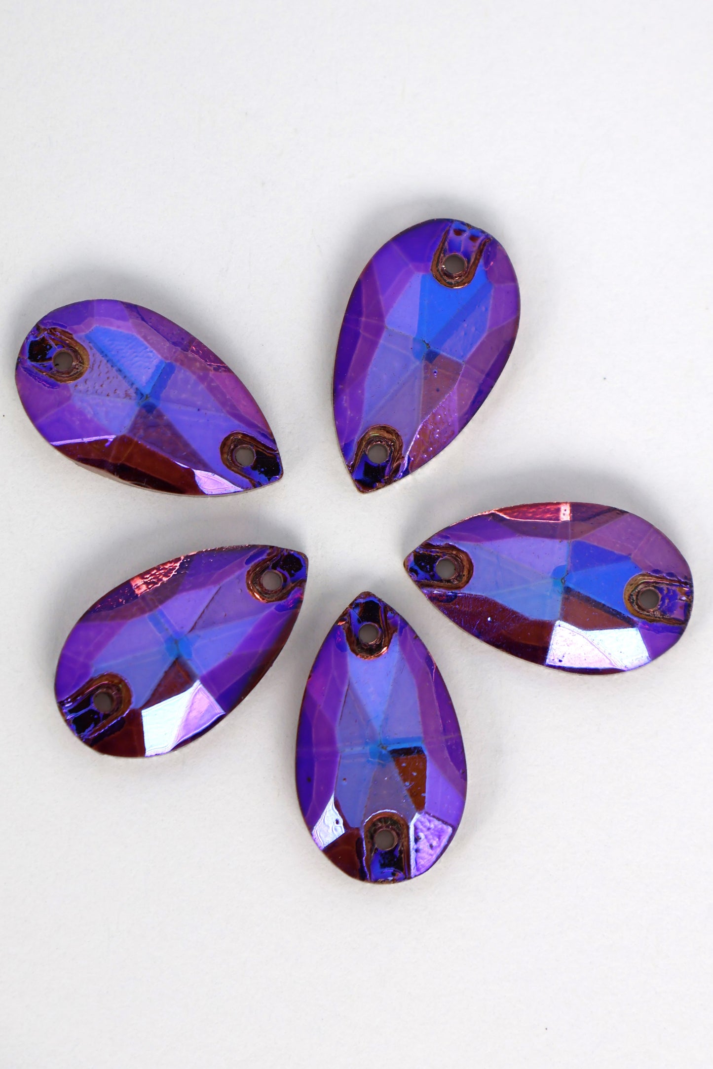 Light Amethyst AB Teardrop