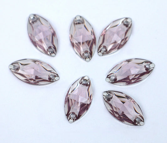 Light Amethyst Navette Shape (Resin)