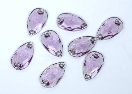 Light Amethyst Teardrop Shape (Resin)