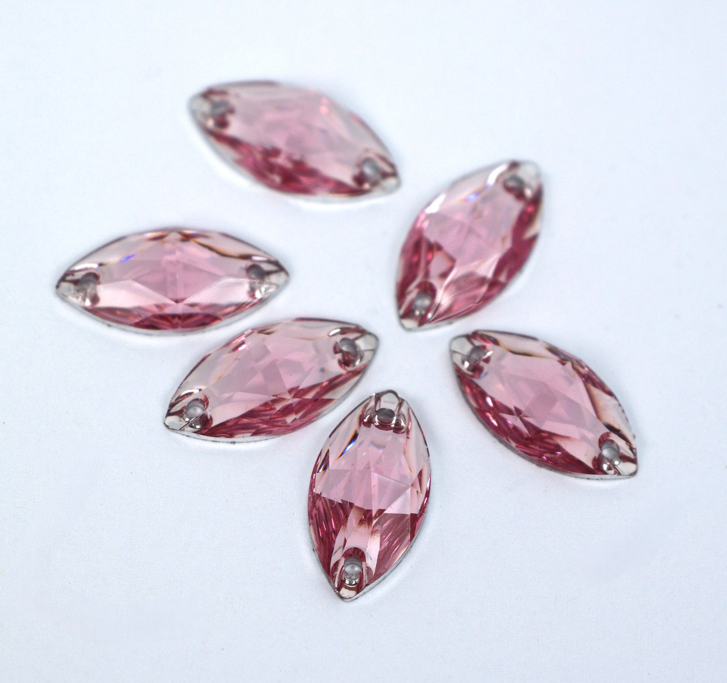 Light Pink Navette Shape (Resin)