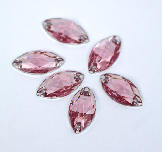 Light Pink Navette Shape (Resin)