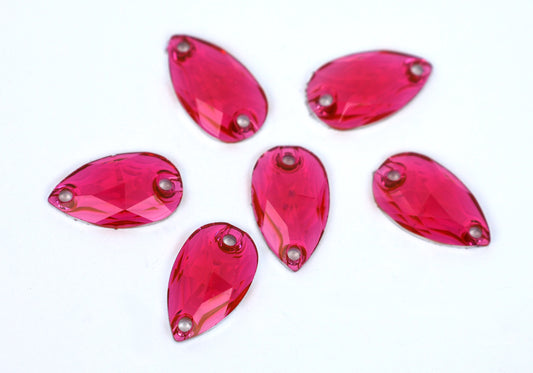 Light Rose Teardrop Shape (Resin)
