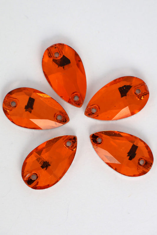 Orange Teardrop