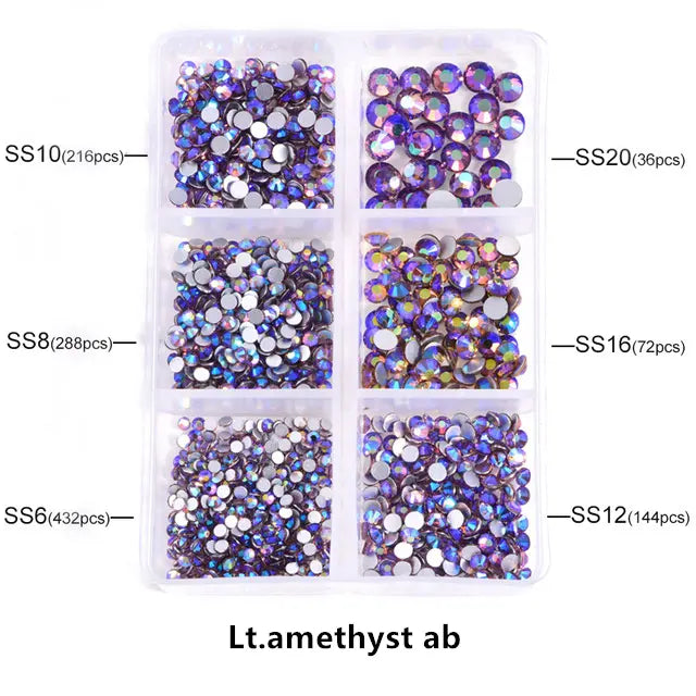 Light Amethyst AB Grid Pack