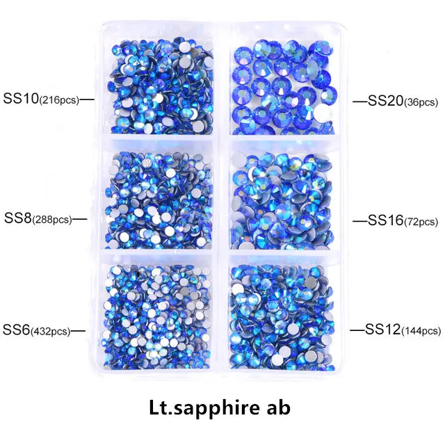 Light Sapphire AB Grid Pack