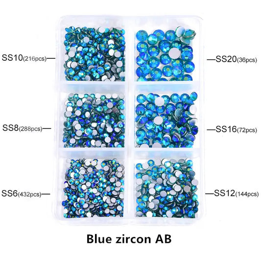 Blue Zircon AB Grid Pack