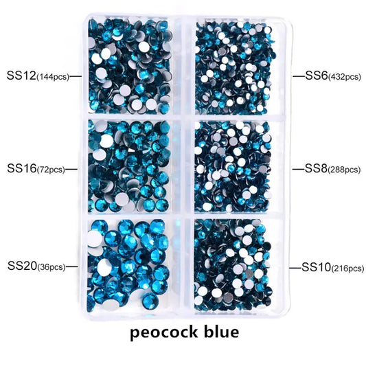 Peacock Blue Grid Pack