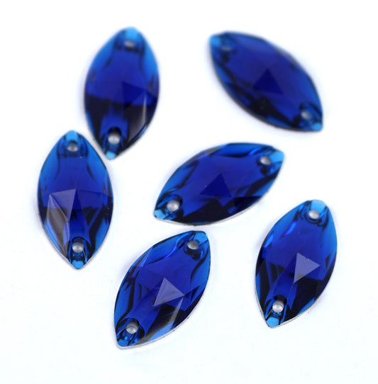 Sapphire Navette Shape (Resin)