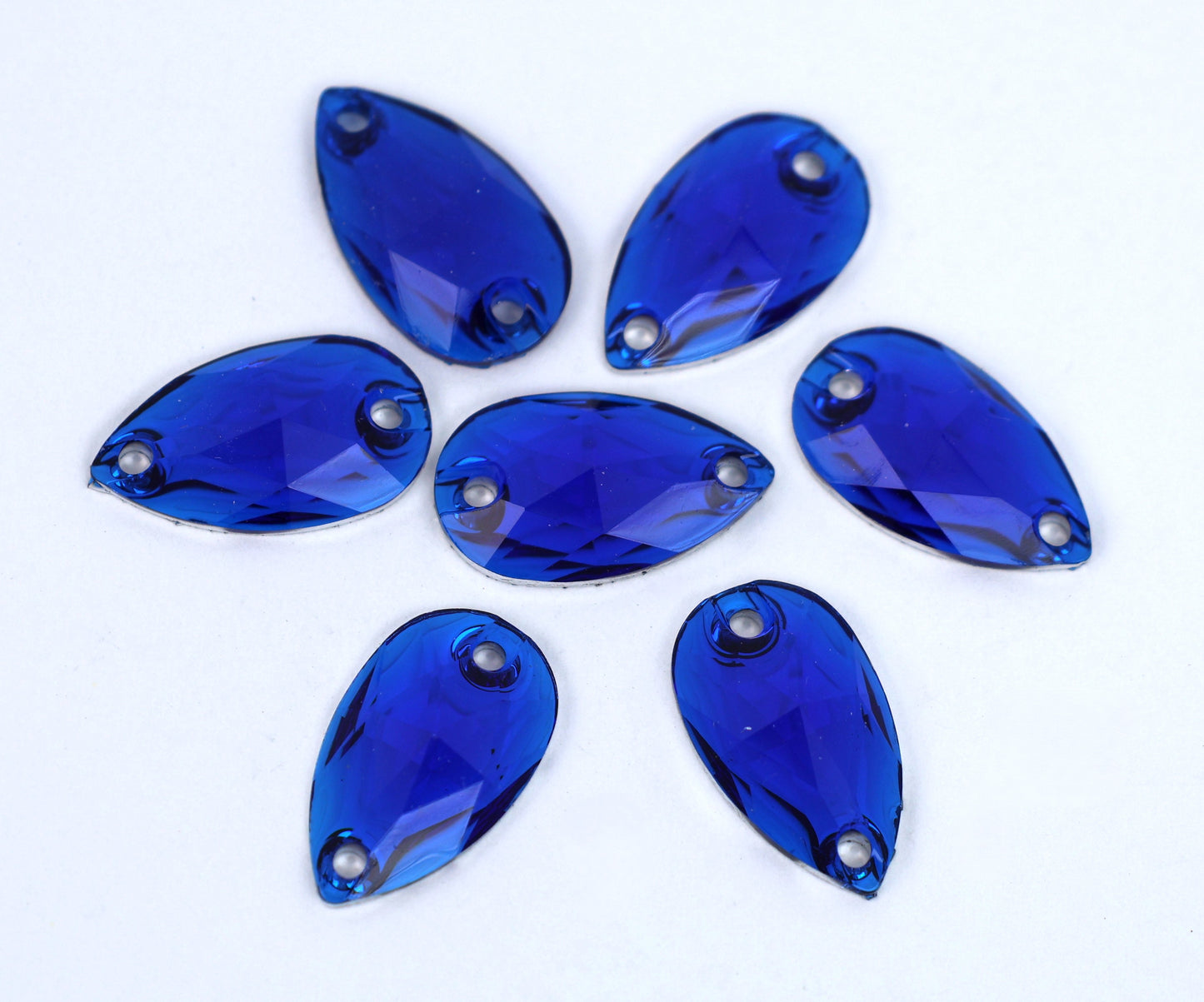 Sapphire Teardrop Shape (Resin)