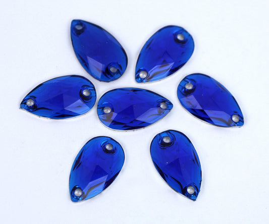 Sapphire Teardrop Shape (Resin)